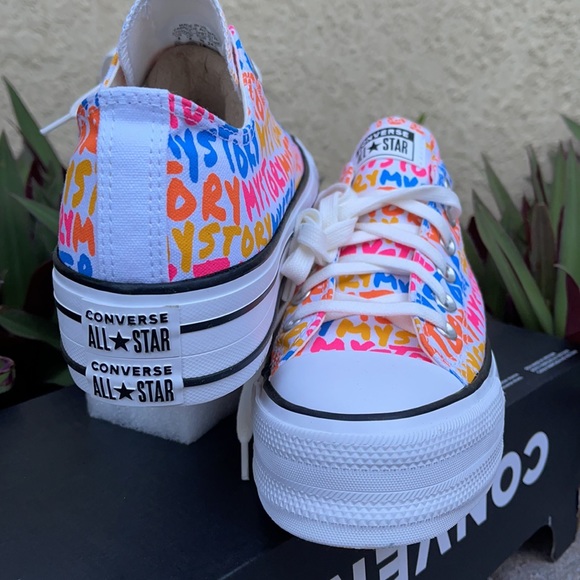 CONVERSE CTAS DOUBLE STACK LIFT OX PLATFORMS WMNS - Picture 11 of 16